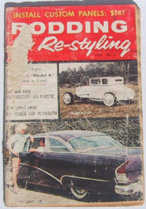 RODDING & RE-STYLING 1958 APRIL - MINI MAGAZINE*